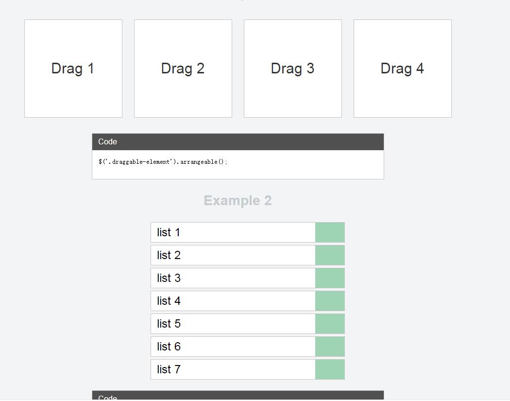 jQuery插件-自由拖拽排序代码插件-易站站长网