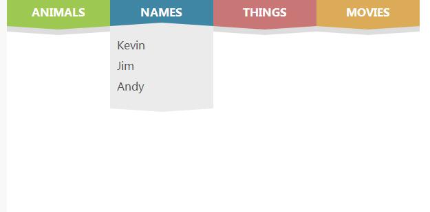 漂亮的CSS3弹性导航下拉菜单代码-易站站长网
