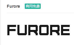 Furore英文ttf字体免费下载-易站站长网