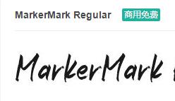 MarkerMark Regular英文ttf字体免费下载-易站站长网