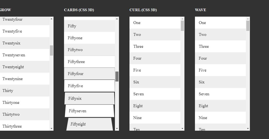 多种css3滚动下拉动画加载效果代码-易站站长网