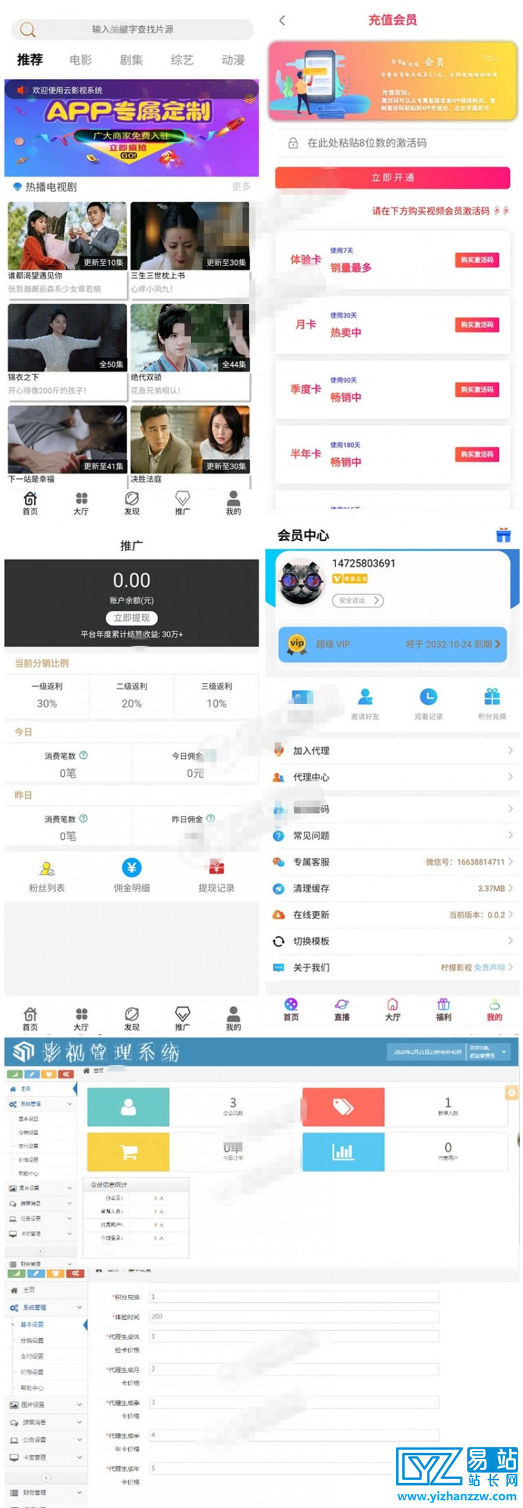 全新360影视2.0完整源码+双端APP-易站站长网