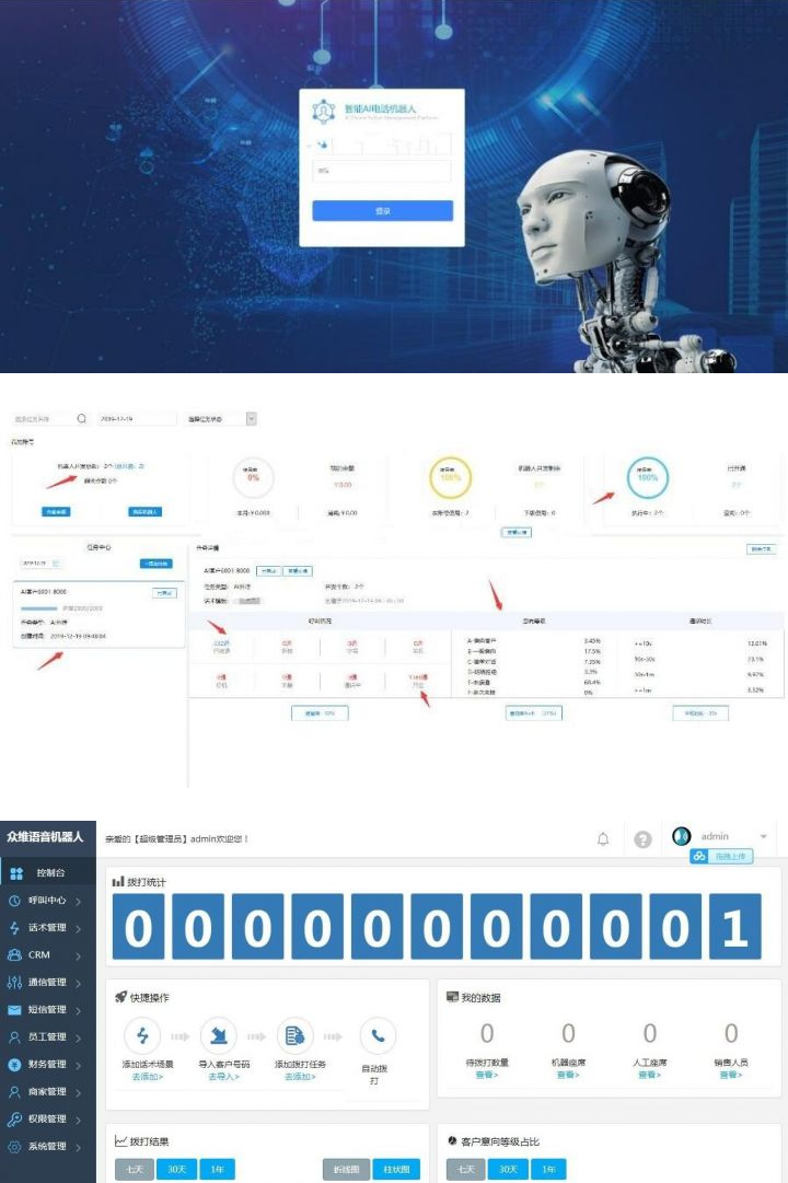 AI语音电销智能机器人系统源码-内附安装教程-易站站长网