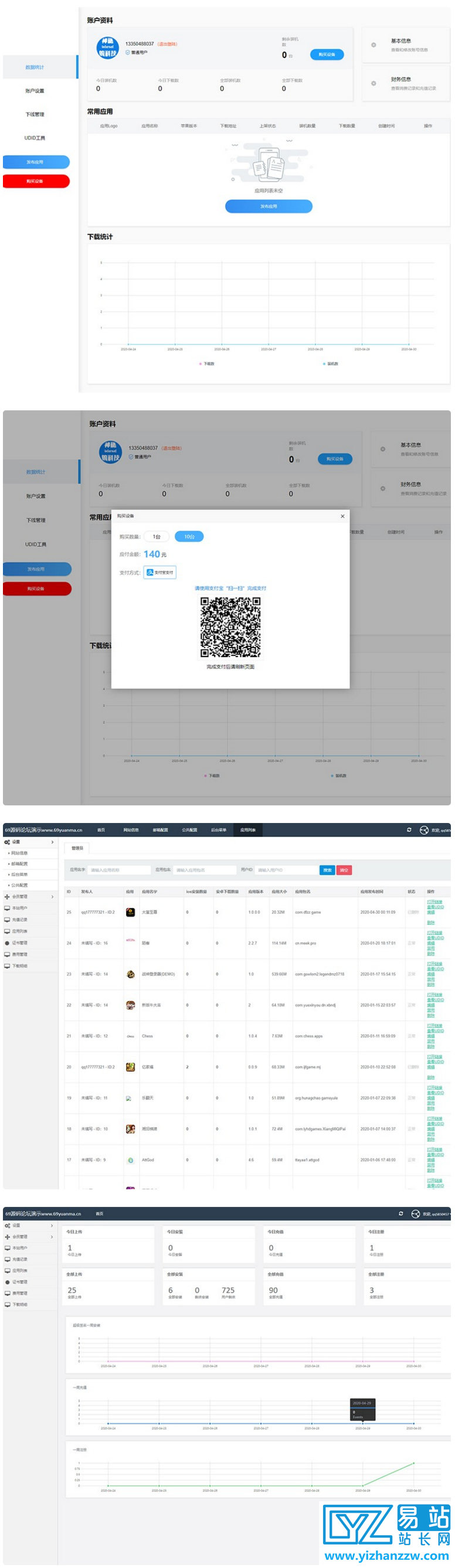 魔签二开的最新超级签名系统完整源码+搭建教程-易站站长网