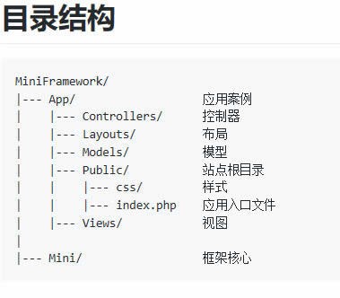 [PHP]PHP 开源框架 MiniFramework源码v2.3.0-易站站长网